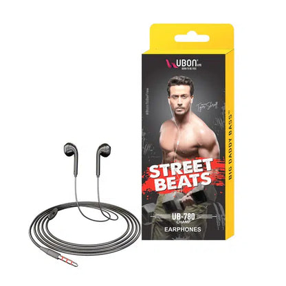 Ubon UB-780 Wired Earphones (Black)