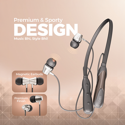 Ubon U6 Neckband Earphones (Black)
