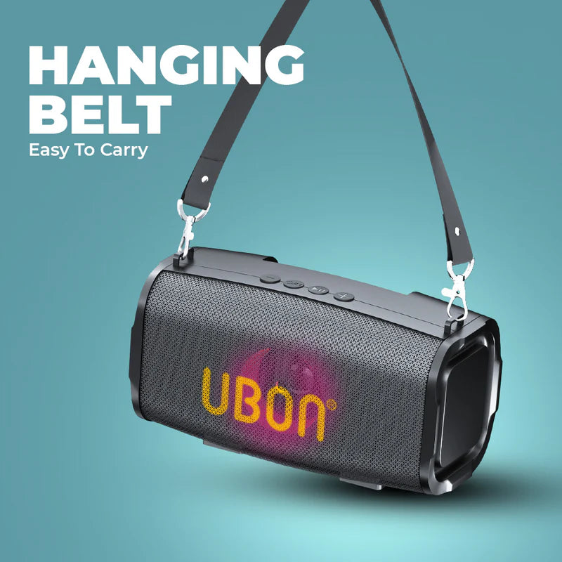 Ubon BT Speaker (SP-47, 10 W, Dark Grey)