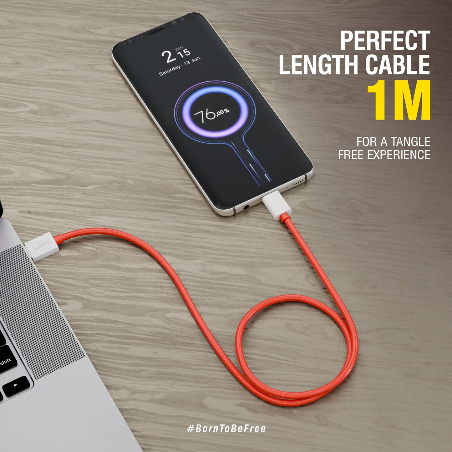 UBON WR-501 1 metre, 65W High-Speed Charging Cable