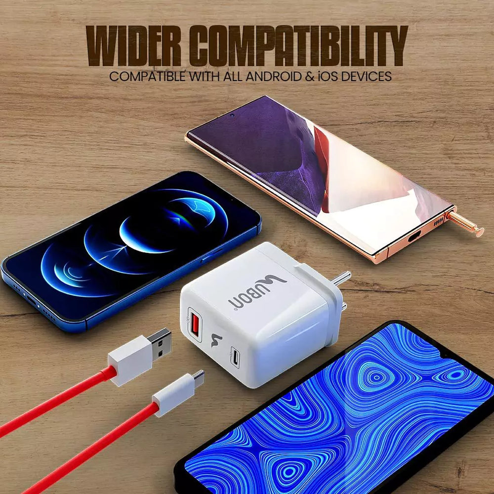 UBON Maharaja Series CH-008 65W PD Charger with Type-C Cable