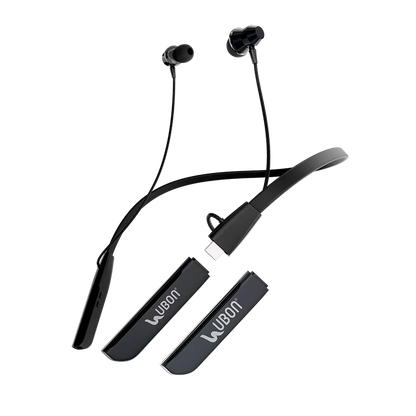 UBON Bullet Series CL-35 Wireless Neckband (Black)