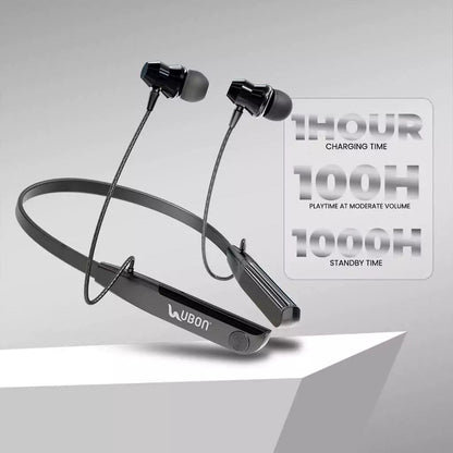 UBON Bullet Series CL-35 Wireless Neckband (Black)