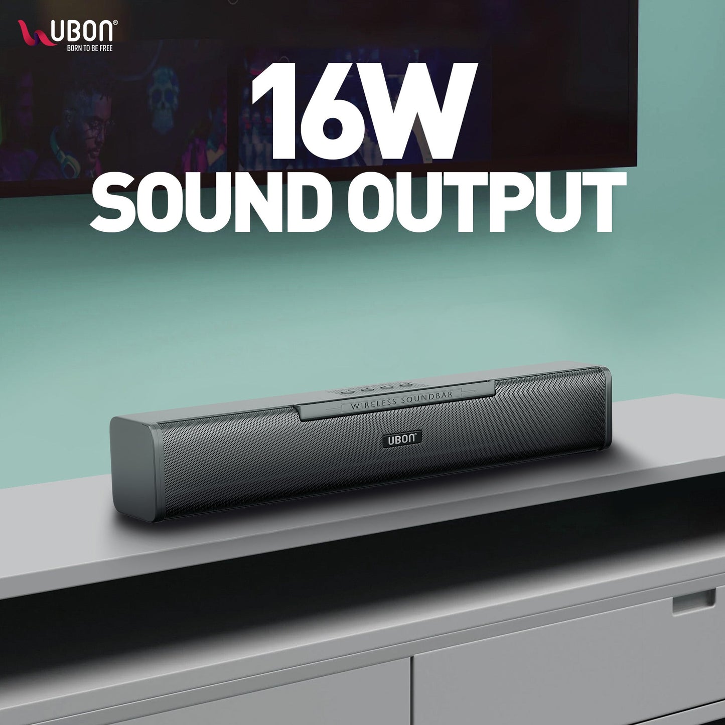UBON SP-80 Thunder Series Wireless Speaker Soundbar